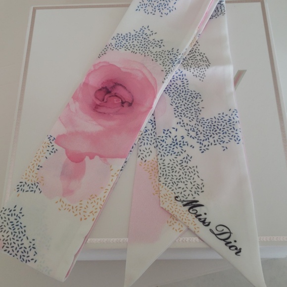 New authentic DIOR twilly / scarf / mitzah - Picture 7 of 8